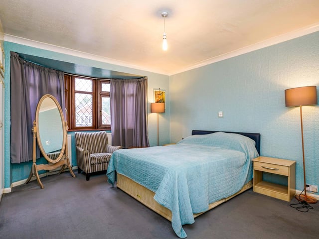 The two double bedrooms offer built-in storage, whilst the third is a single room that could be used as a home office.