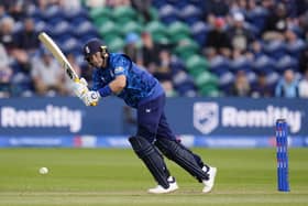 EASY DOES IT: Joe Root batting plays through mid-wicket during his match-winning innings against the West Indies at Sophia Gardens. Picture: Nick Potts/PA