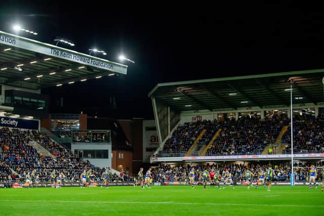 Leeds Rhinos' AMT Headingley Rugby Stadium is set to host a new cancer treatment centre. Picture by Allan McKenzie/SWpix.com.