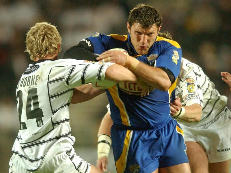 A South Stand cult hero, famed for his uncompromising defence, defence-busting runs - and regular brushes with the RFL disciplinary.