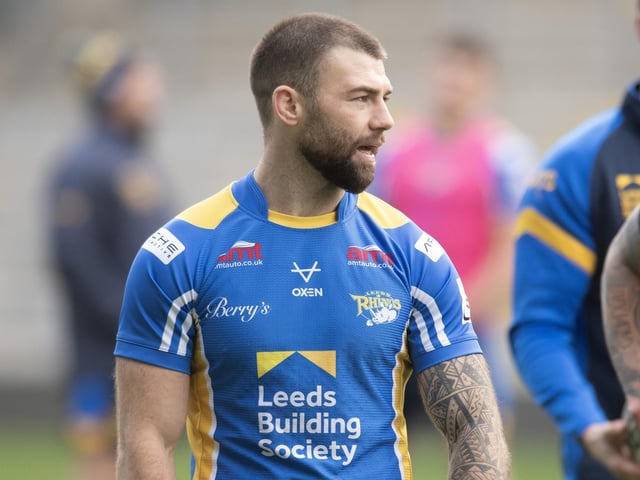 Rhinos' first-choice hooker suffered a torn hamstring against St Helens last week and will be sidelined for up to three months, so is expected back in June.