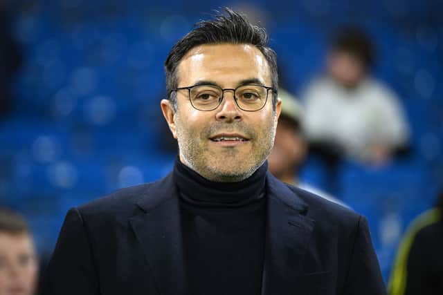 REFLECTIONS: From outgoing Leeds United chairman Andrea Radrizzani. Photo by OLI SCARFF/AFP via Getty Images.