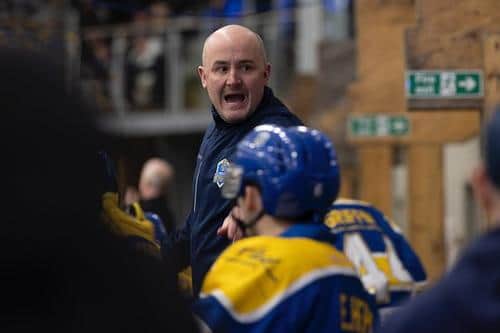 FAMILIAR FACE: Leeds Knights' head coach Ryan Aldridge. Picture courtesy of John Victor.