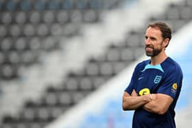STICK NOT TWIST: For England boss Gareth Southgate. Photo by PAUL ELLIS/AFP via Getty Images.