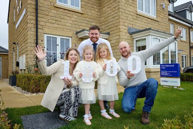 Barnsley Family win £1000 from Housebuilder's birthday competition