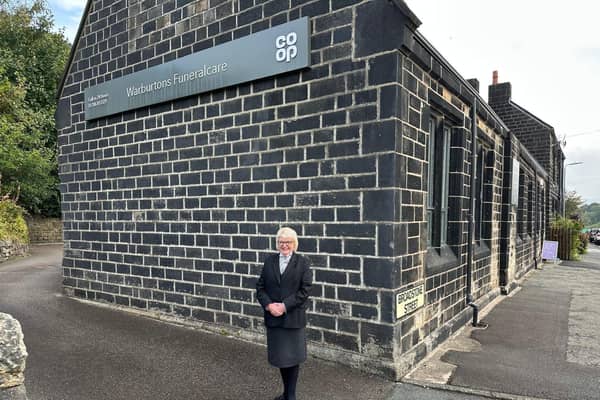 Suzanne Fowler, who works at Co-op Funeralcare Warburtons in Todmorden, knew that directing and arranging his funeral would help her to grieve.