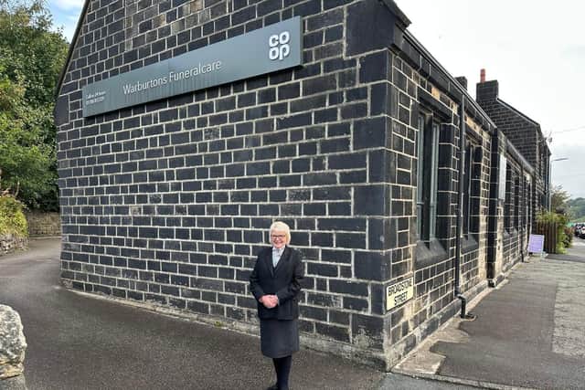 Suzanne Fowler, who works at Co-op Funeralcare Warburtons in Todmorden, knew that directing and arranging his funeral would help her to grieve.