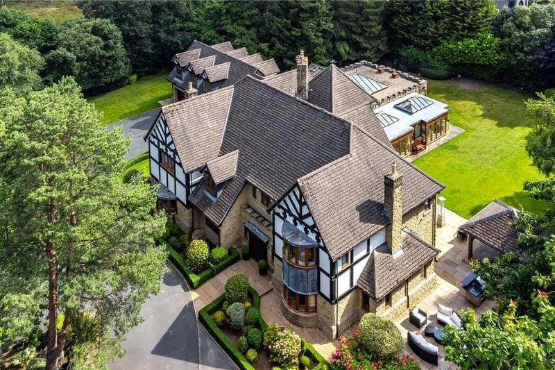 The Manor was sold in February 2022 for £3,450,000. Extending to over 10,200 sq ft, this mansion has a superb leisure suite including a swimming pool and gym, plus a detached triple garage with a seperate apartment suite above for guests.