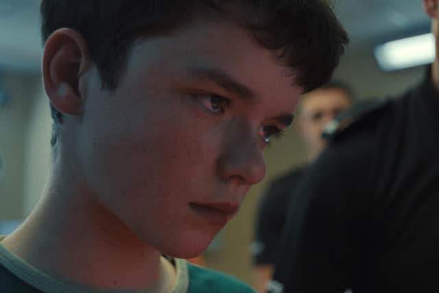 Adolescence. Owen Cooper as Jamie Miller in Adolescence. Credit: Courtesy of Netflix © 2024.