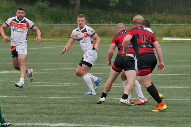 Joe Sanderson is available after injury. Picture by Paul Johnson/Hunslet RLFC.