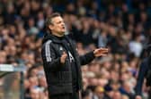 PROUD CARETAKER - Michael Skubala lauded the effort of his players and their performance for 80 minutes before succumbing to two late goals against Manchester United. Pic: Bruce Rollinson