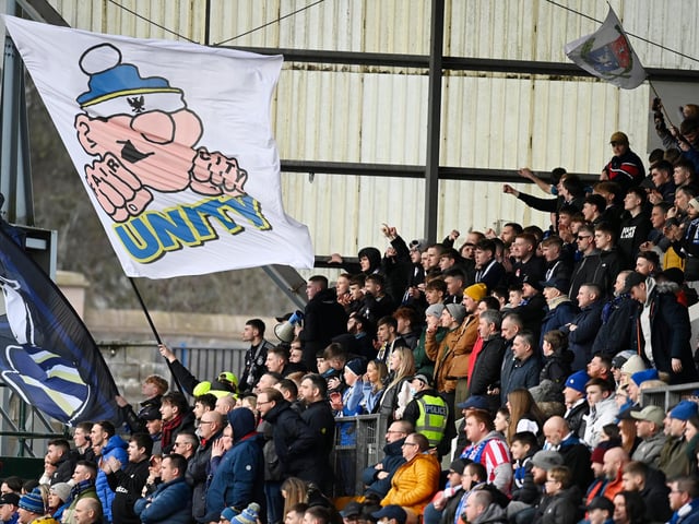 The Saints have averaged 4,114. They missed out on a big support on Boxing Day when the crowd was limited to 500 for the match with Celtic.