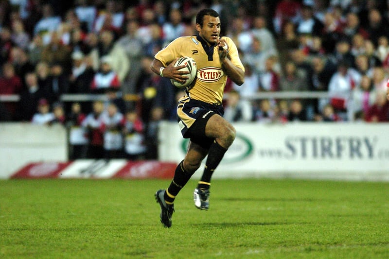 Top try scorer twice, in 2003 (25) and 2005 (35).