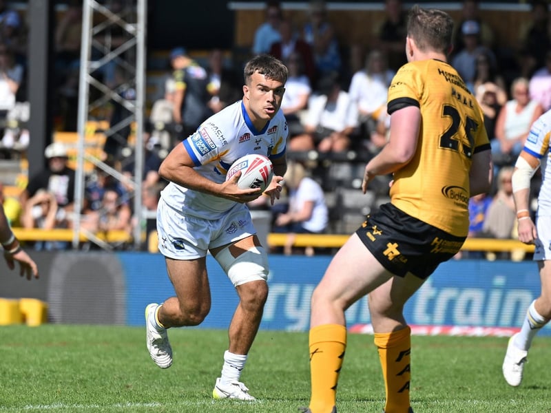 With Rhinos low on troops, the rookie has an opportunity to gain valuable first team game time.