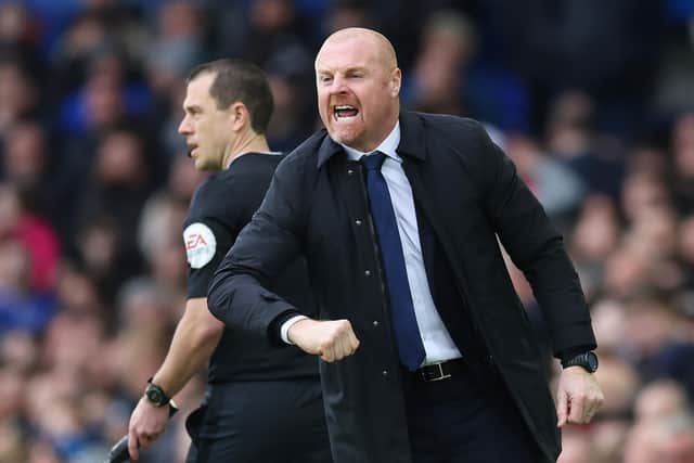 SAVIOUR? Sean Dyche for Everton. Photo by Clive Brunskill/Getty Images.