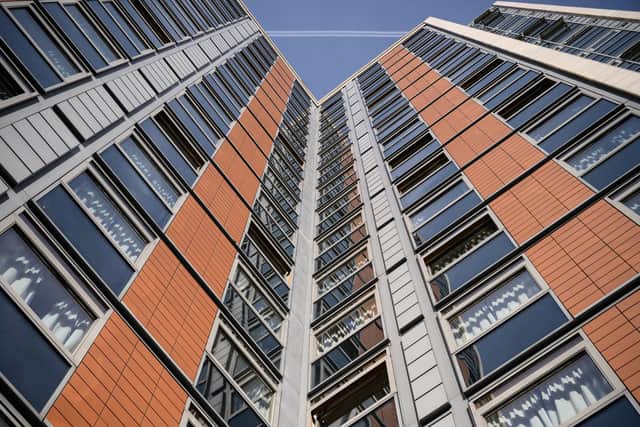 Cladding is the application of materials around the external surface of a building (Getty Images)
