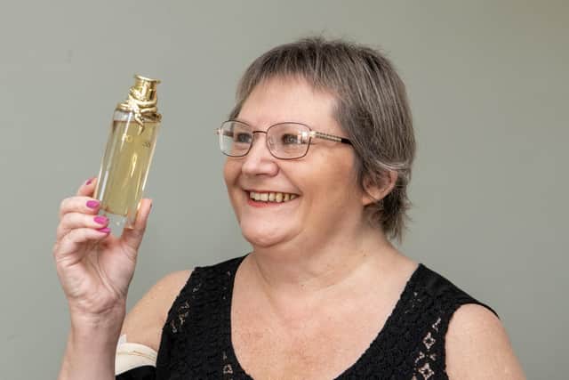 Lynne sells personal care products through her Oriflame website, on social media and door-to-door (Photo: Tony Johnson/National World)