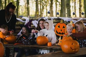 Pumpking Carving at North Yorkshire Water Park