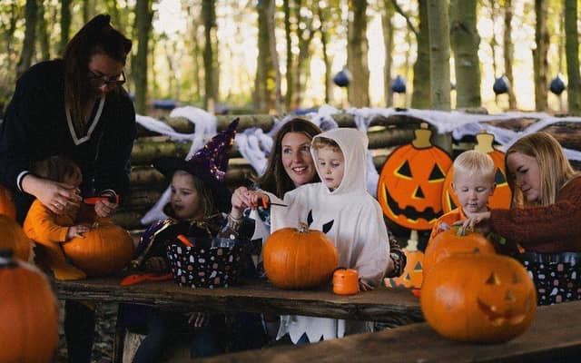 Pumpking Carving at North Yorkshire Water Park
