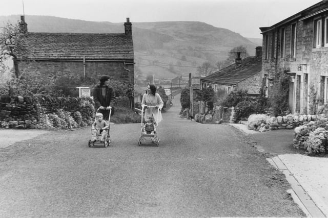 The village of Appletreewick pictured in May 1973.