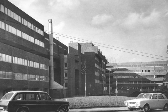 Were you living here in 1968?  Leek Street Flats pictured in March 1968.
