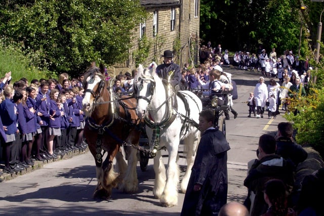 May 2003 and Fulneck School celebrated its 250th anniversary along with the 250th anniversary of the Moravian settlement in the community.