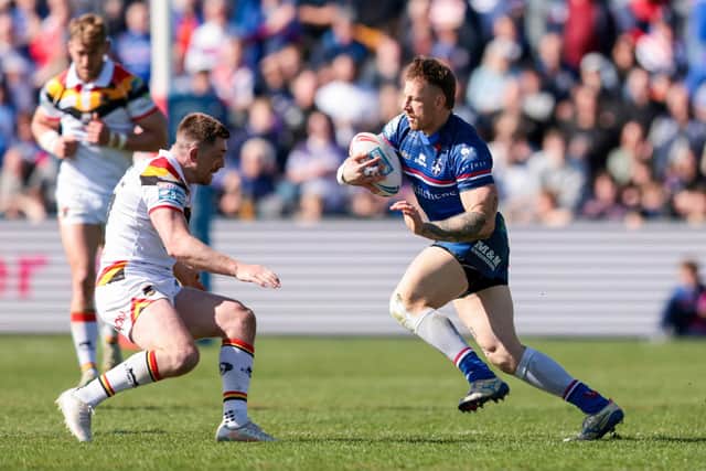 Wakefield Trinity's Tom Johnstone. Picture by John Clifton/SWpix.com.