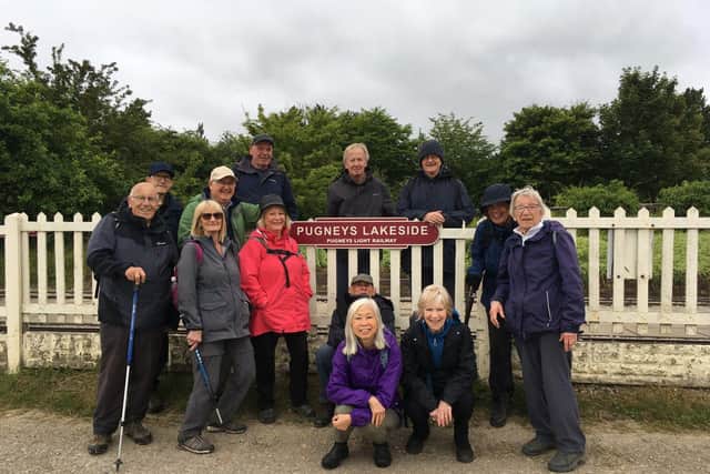 Members of the Walking Group, run by Cross Gates & District Good Neighbours’ Scheme CIO, who regularly use a minibus to get to their walking locations