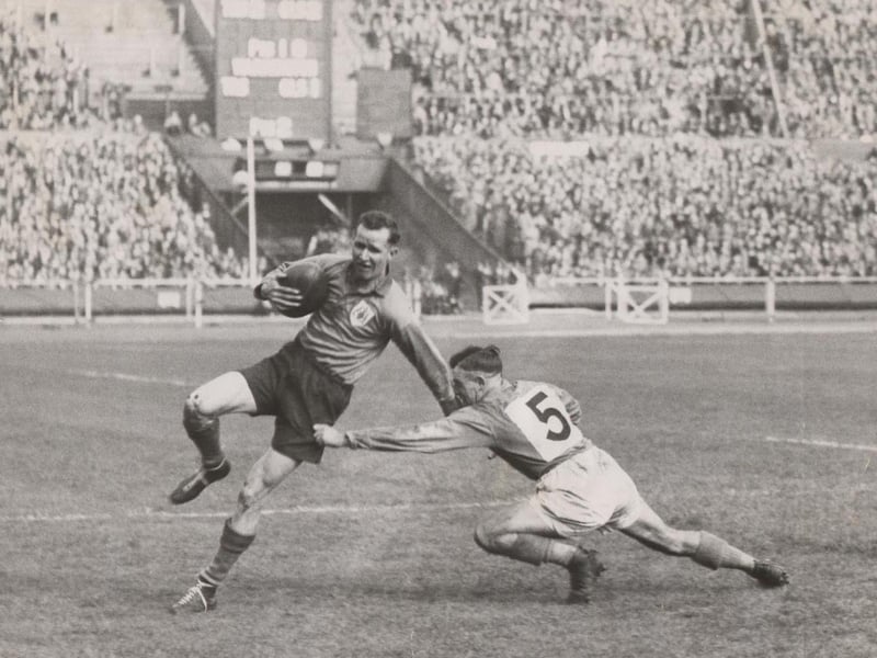 Australian winger, the Toowoomba Ghost, scorer of a club record 392 tries in 383 appearances during the 1930s.