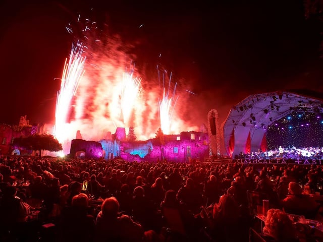The stunning finale to Classical Fantasia in September 2009.