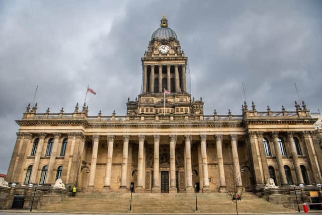 Leeds Town Hall. 