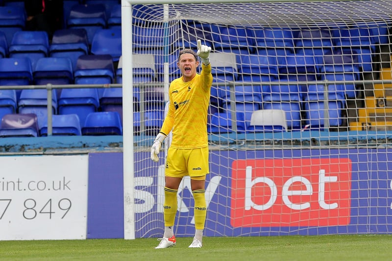 Faced the least shots per 90 minutes of any League Two goalkeeper so far this season.