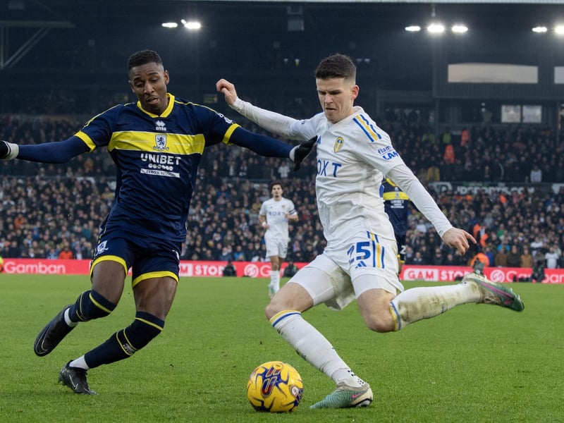 Beaten in the air too easily for the second goal but was good otherwise. Gave Boro problems in attack, showed his defensive nous on a number of occasions.