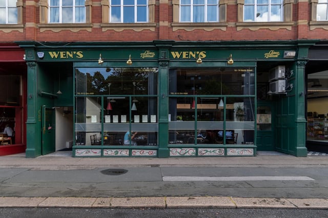 Wen's is a family-run restaurant in North Street, Leeds city centre, serving home-cooked Chinese plates, dumplings and nibbles in a cosy space