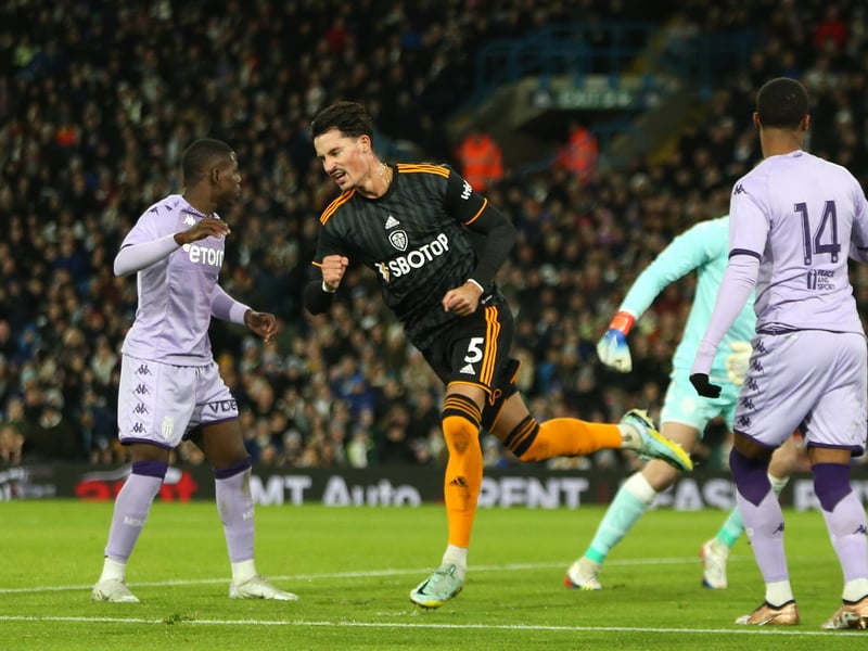 8 - United's stand out player by a country mile. Extremely composed and assured at centre back but taken off at half time and that made a huge difference. Neatly headed home the Leeds opener.