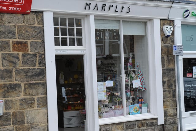 Marples, in Town Street, Horsforth, was one of the suggestions when the Yorkshire Evening Post asked where the best ice cream in Leeds can be found. The quaint cafe also sells sweets, chocolate and gifts.