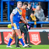 Leeds Rhinos' James McDonnell is aiming for a big year, despite picking up an ankle injury during last month's pre-season game against Bradford Bulls. Picture by Allan McKenzie/SWpix.com.