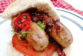 Father's Day breakfast bap