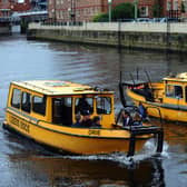 The Leeds Dock water taxis. Picture: Jonathan Gawthorpe