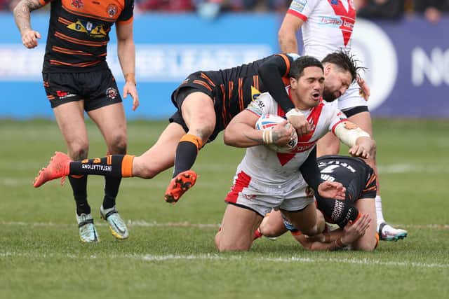 It was a frustrating afternoon for Castleford Tigers. (Photo: John Clifton/SWpix.com)