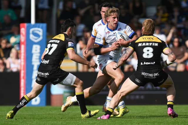Zak Lloyd is fit, but won't play for Leeds Rhinos against Hull FC tonight. Picture by Matthew Merrick/SWpix.com.