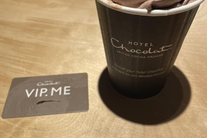 Katie Laville said: "Hotel chocolat 100%."