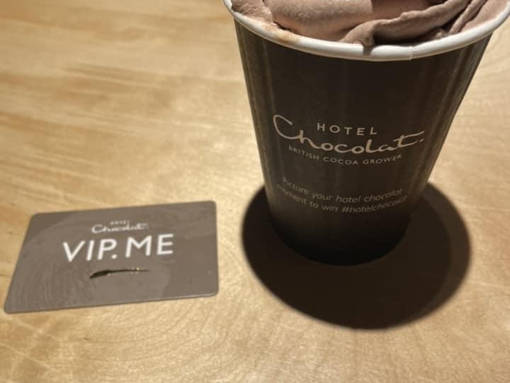 Katie Laville said: "Hotel chocolat 100%."