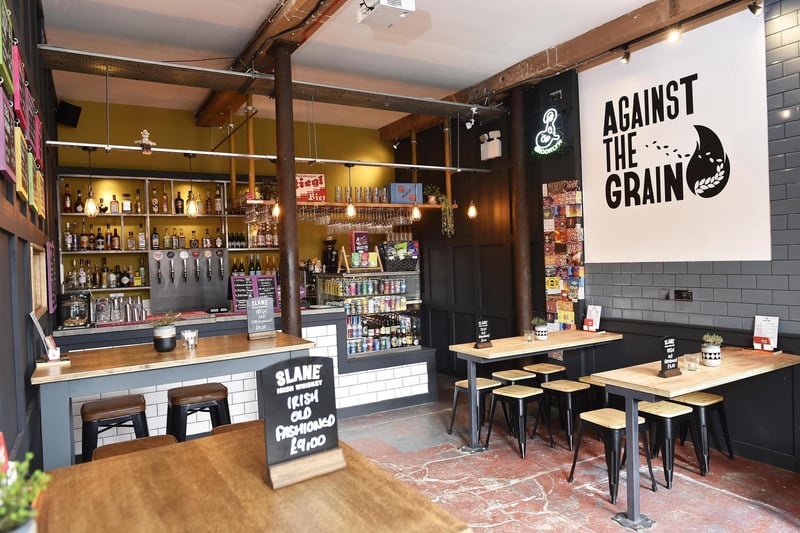 This cosy craft beer bar opened in Bramley's Swinnow Grange Mills in 2022, serving a wide range of local and European beers, ales, stouts and ciders. Bar snacks, pork pies and charcuterie boards are available too.