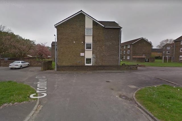 A total of six properties have been sold at Thames Court, in Crombie Close, Waterlooville, between January 2016 and January 2022. The average sale price was £77,333.