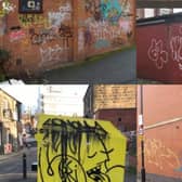 Pictures taken by Headingley Development Trust capture the scale of the issue - and the work that's needed to clear away the graffiti.