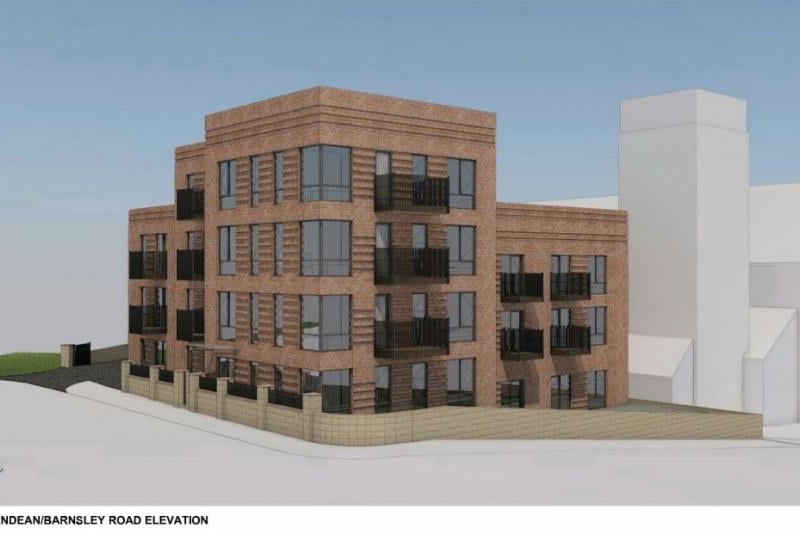 Land at Horndean Road/Barnsley Road, Fir Vale, has a guide price of £275,000. It is described as a freehold site of approximately 0.23 acres, opposite the Northern General Hospital with planning permission for 19 flats in a 2/3 storey block.