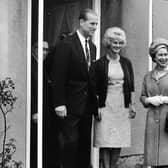 The Queen and Duke of Edinburgh visit Peggy Lyons at her home on Kentmere Avenue in Seacroft.
