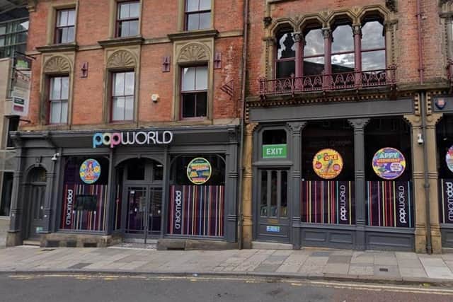Popworld in Leeds has been reprimanded by the Advertising Standards Authority. Picture: Google