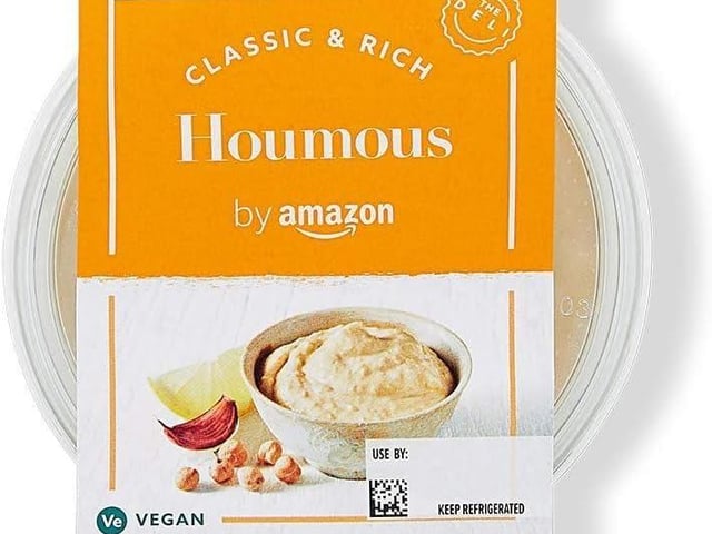 by Amazon Houmous, 95p.